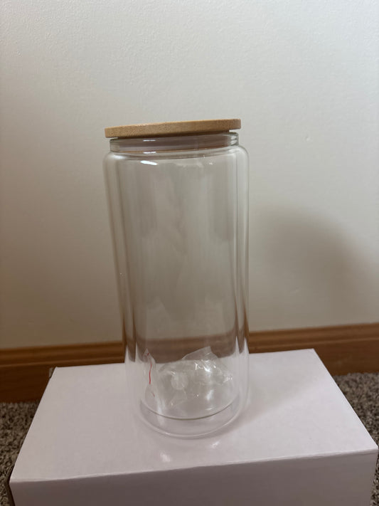 20oz Glass SnowGlobe