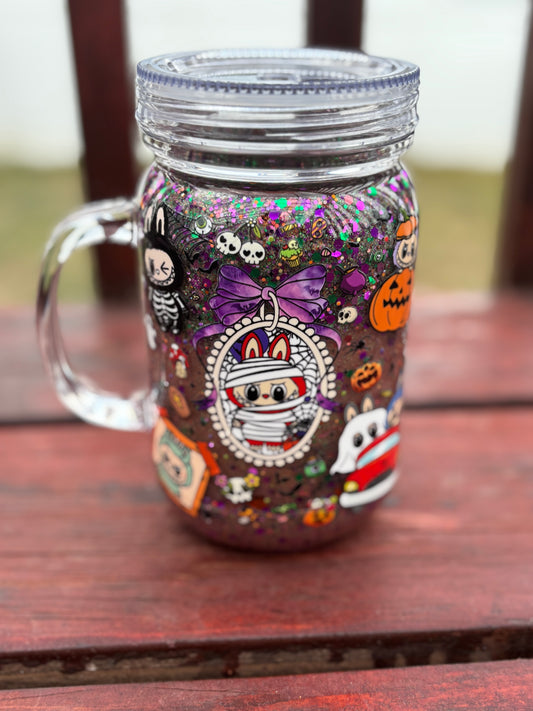 20oz Acrylic Mug Handle Labubu (Ready to Ship!)