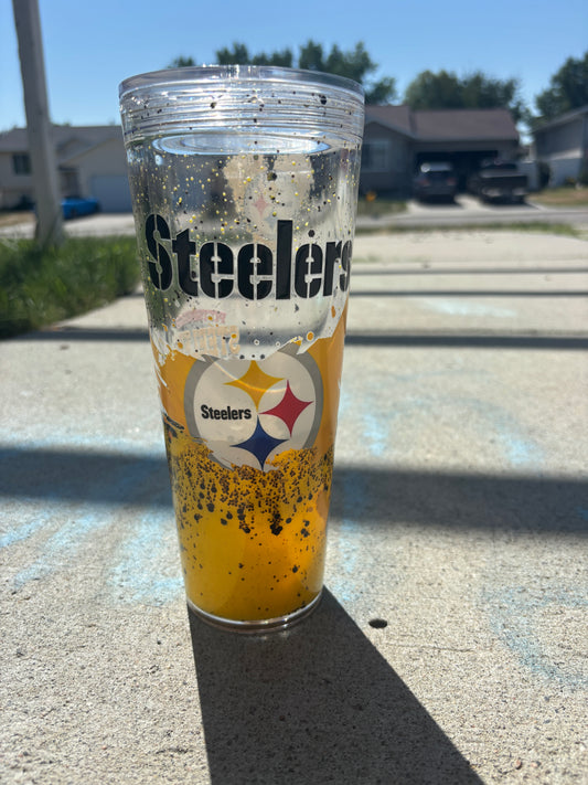 24oz - Steelers Lava Drip (Ready to ship!)